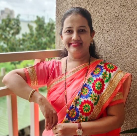 Portrait of Archana Dharmalingam, Playgroup teacher at Tiny Tots Preschool.