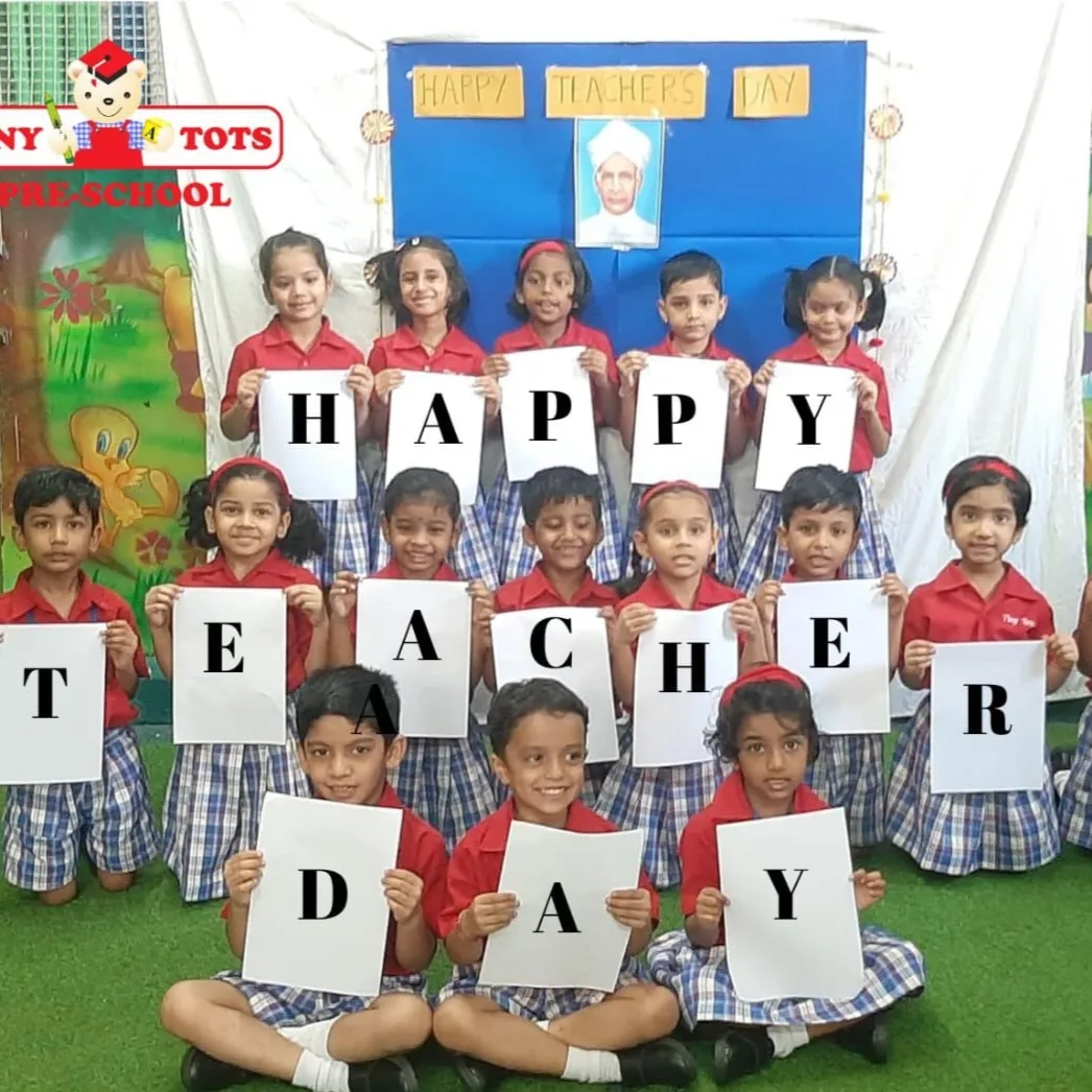 Children engaged in various activities at Tiny Tots Preschool, emphasizing early childhood education and development.